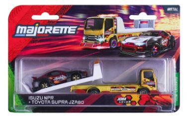 3  3000 MAJORETTE ISUZU NPR + TOYOTA SUPRA JZA80 JDM LEGENDS 8504103000 (Copy)