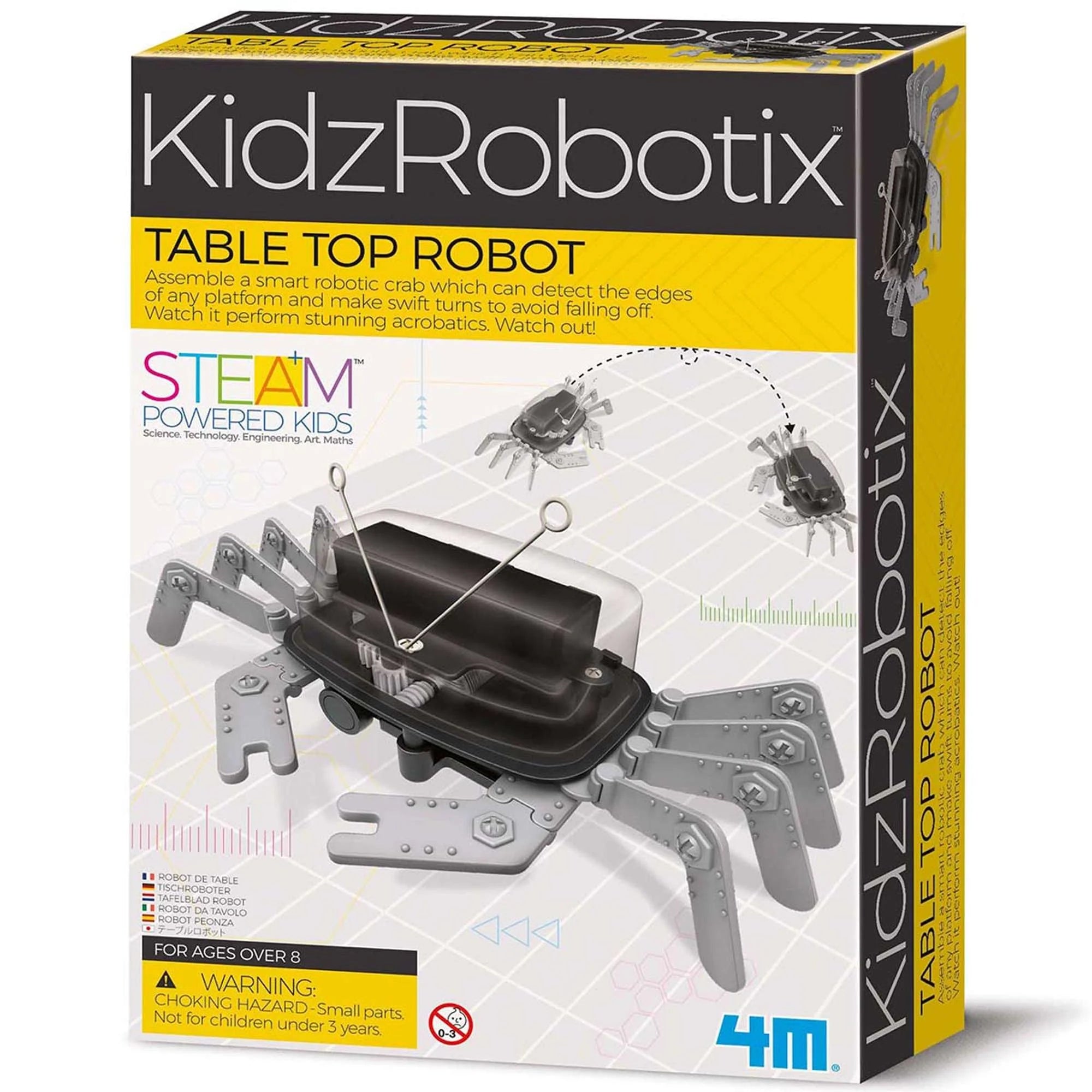 4M 3357 KIDZ ROBOTIX TABLE TOP ROBOT KIT SCIENCE SET
