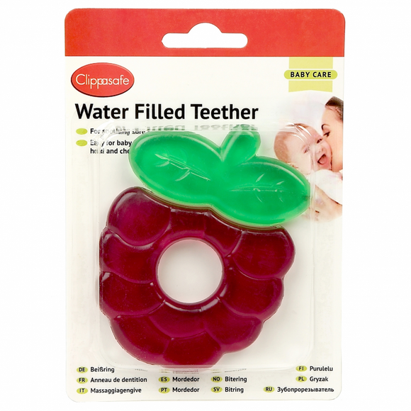 Clippasafe Water Filled Teether-Berry