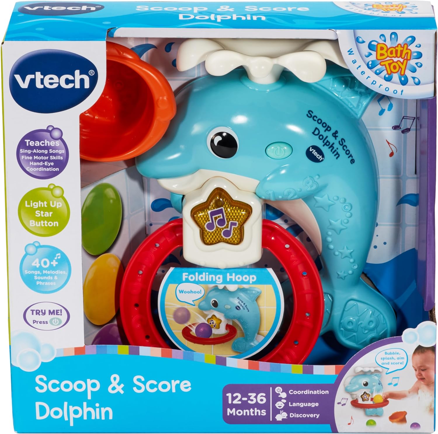 VTECH 568003 SCOOP & SCORE DOLPHIN
