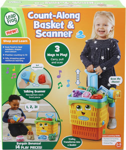 LEAPFROG 614203 COUNT-ALONG BASKET & SCANNER