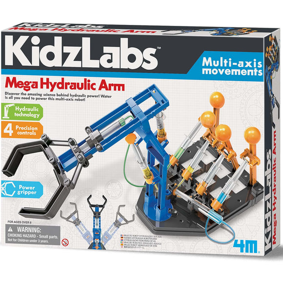 4M 3427 KIDZLABS MEGA HYDRAULIC ARM SCIENCE KIT