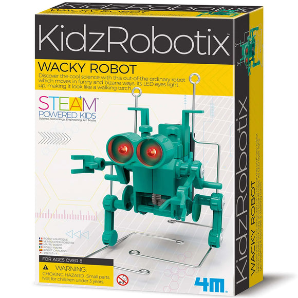 4M 3435 KIDZ ROBOTIX WACKY ROBOT KIT SCIENCE SET