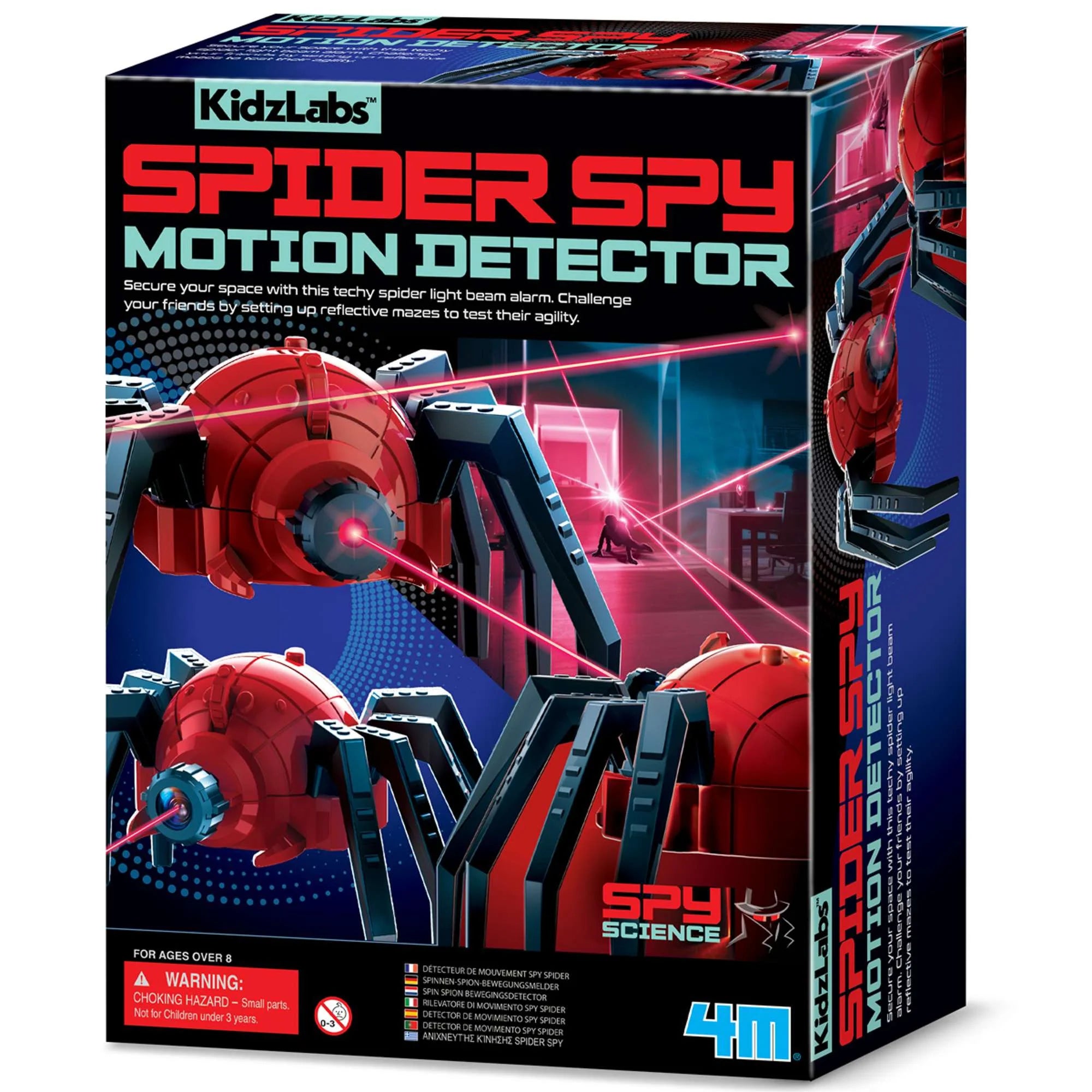 4M 3473  KIDZLABZ SPIDER SPY MOTION DETECTOR