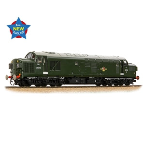 BACHMANN 35-302 CLASS 37/0 D6710 BR GREEN SPLIT HEAD CODE LATE CREST LOCO