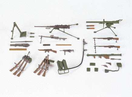 TAMIYA 35121 Infantry Weapons Set (WWII) 1/35 Scale