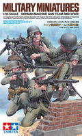 TAMIYA 35386 GERMAN MACHINE GUN TEAM MID WWII  1/35 SCALE