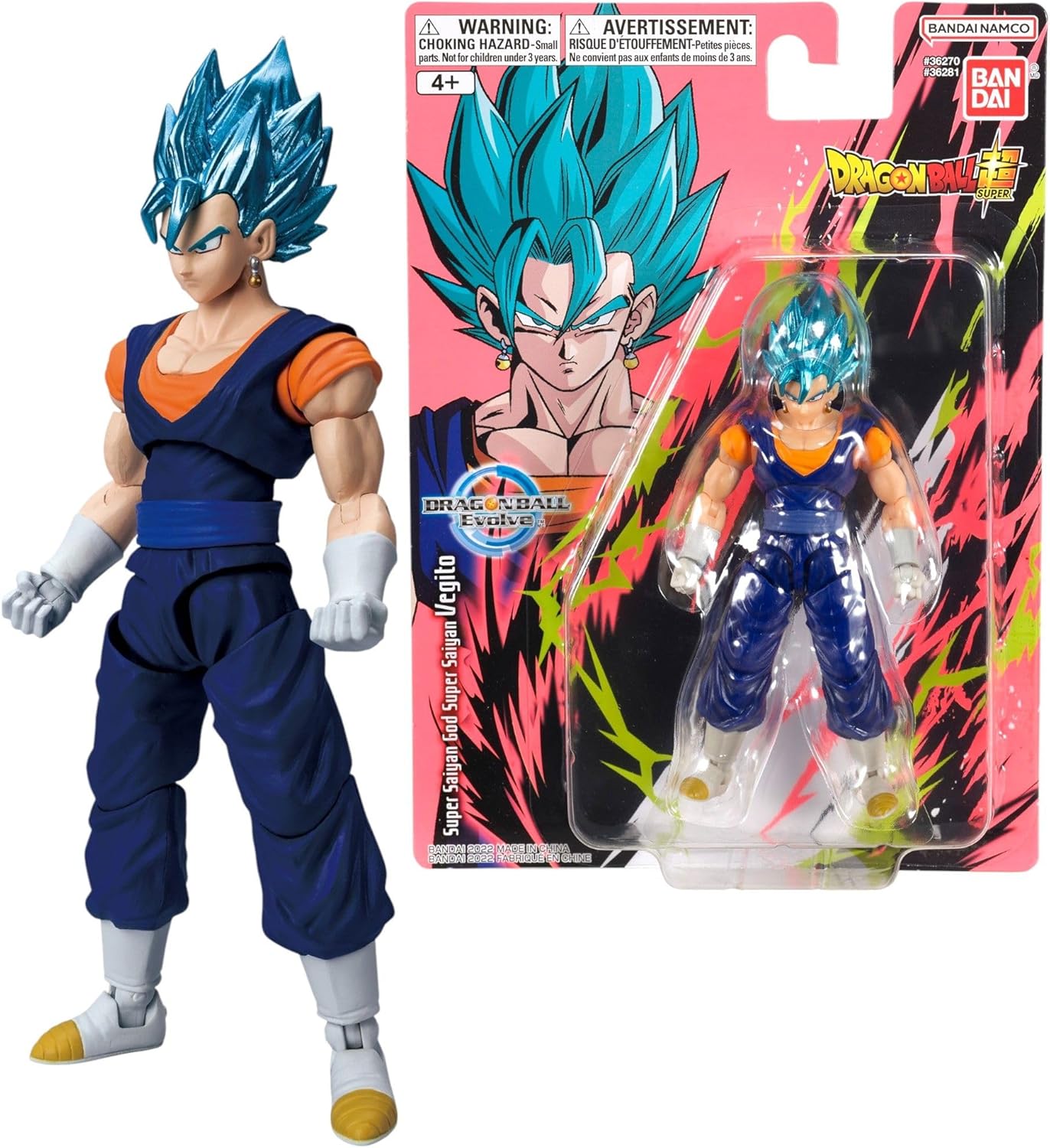DRAGON BALL 36281 EVOLVE SUPER SAIYAN GOD VEGITO