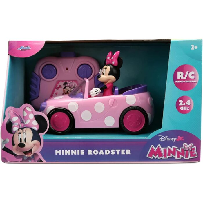 DISNEY JUNIOR 36833 MINNIE ROADSTER REMOTE CONTROL CAR 2.4GHZ