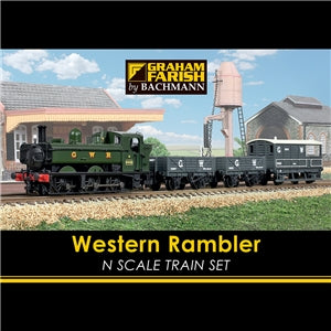 GRAHAM FARISH 370-052 WESTERN RAMBLER  N GAUGE TRAIN SET