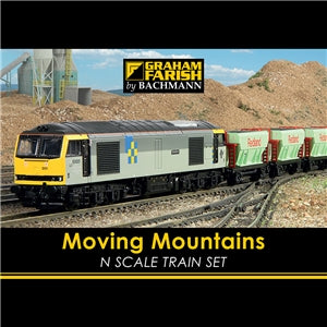 GRAHAM FARISH 370-221 Moving Mountains N GAUGE TRAIN SET