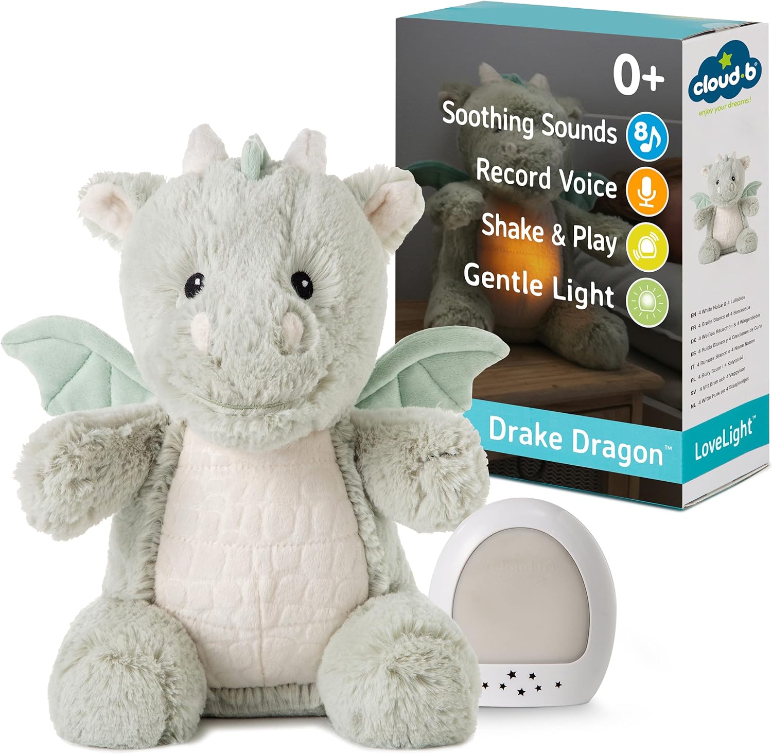 CLOUD B 7701-DR DRAKE THE DRAGON LOVE LIGHT BUDDY