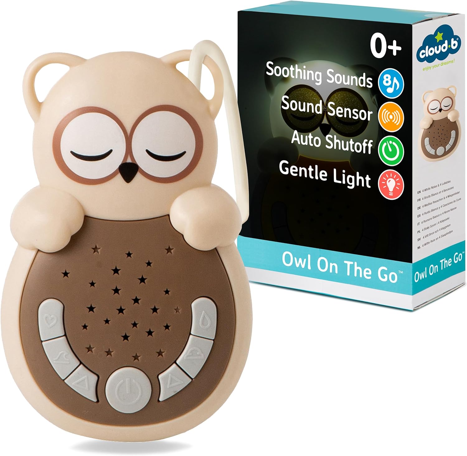 CLOUD B 7673-OWB SWEET DREAMZ ON THE GO OWL