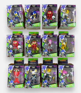 SONIC PRIME SON8012 COLLECTIBLE KEYCHAINS (DESIGNS VARY, SUPPLIED AT RANDOM)