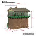 SCENECRAFT 44-1011 March East Junction Signal Box Green & Cream