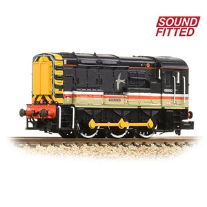 GRAHAM FARISH 371-005ASF Class 08 08950 'Neville Hill 1st' BR InterCity (Swallow) N GAUGE