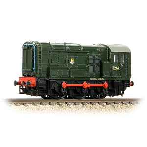 GRAHAM FARISH 371-013A Class 08 13269 BR Green (Early Emblem)  N GAUGE