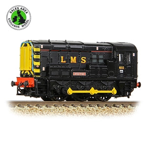 GRAHAM FARISH 371-020 DB CLASS 08 601 SPECTRE LMS BLACK   N GAUGE