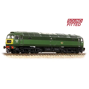 GRAHAM FARISH 371-825ESF  Class 47/0 D1601 BR Green (Small Yellow Panels) Sound Fitted N Gauge