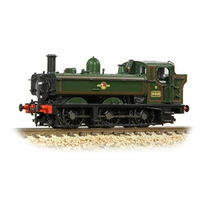 GRAHAM FARISH 371-987A  GWR 64XX Pannier Tank 6408 BR Lined Green (Late Crest) N Gauge Loco