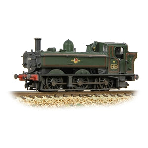 GRAHAM FARISH 371-987B GWR 64XX Pannier Tank 6416 BR Lined Green (Late Crest) [W]  N Gauge Loco