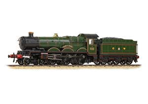 GRAHAM FARISH 372-034  GWR 4073 'Castle' 5055 'Earl of Eldon' GWR Lined Green (GW Crest)  N Gauge Loco