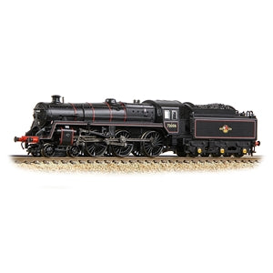 GRAHAM FARISH 372-729A BR Standard 5MT with BR1 Tender 73006 BR Lined Black (Late Crest)   N GAUGE LOCO
