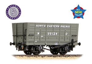 GRAHAM FARISH 373-375A NER P7 Coal Hopper North Eastern Railway Grey (ND)