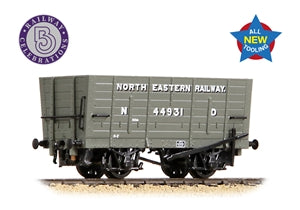 GRAHAM FARISH 373-375 NER P7 Coal Hopper North Eastern Railway Grey (ND)