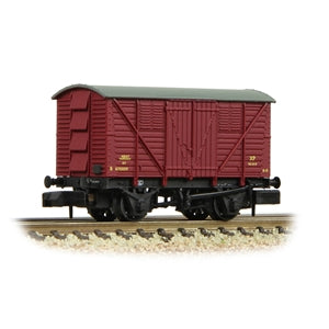 GRAHAM FARISH 373-740A BR 10T Meat Van BR Crimson N SCALE