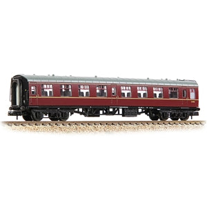 GRAHAM FARISH 374-012E  BR Mk1 TSO Tourist Second Open BR Maroon N GAUGE