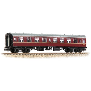 GRAHAM FARISH 374-012F  BR Mk1 TSO Tourist Second Open BR Maroon N GAUGE