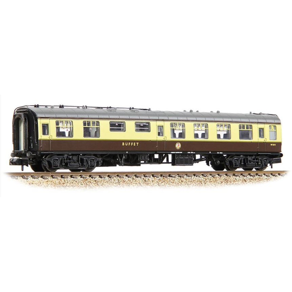 GRAHAM FARISH 374-109AGraham Farish N gauge Mk1 RMB Restaurant Miniature Buffet BR (WR) Chocolate and Cream (374109A) N GAUGE