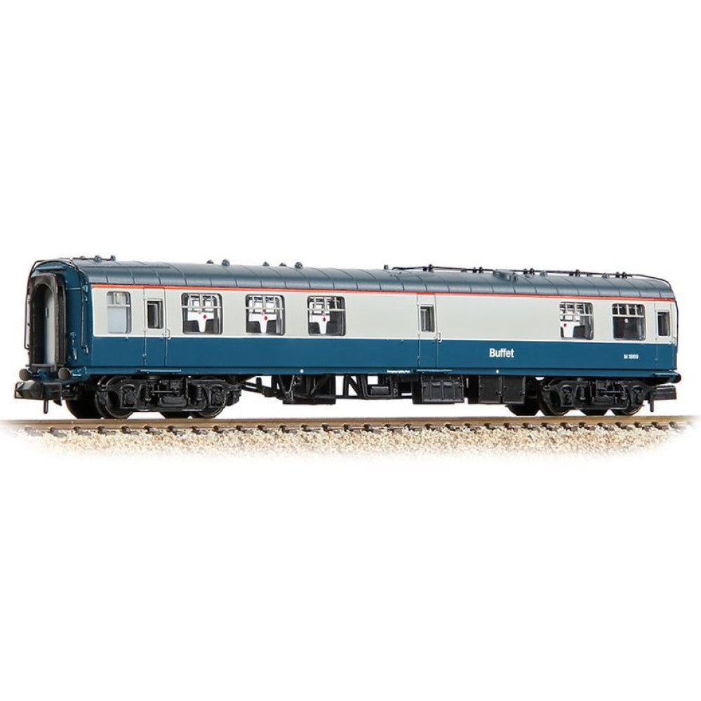 GRAHAM FARISH 374-110C Mk1 RMB Restaurant Miniature Buffet BR Blue and Grey (374110C) N GAUGE
