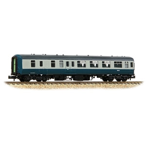 GRAHAM FARISH 374-680C BR MK2A BSO Brake Second Open BR Blue & Grey   N GAUGE