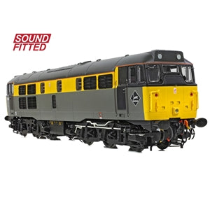 BACHMANN  35-822SF Class 31/1 Refurbished 31188 BR Engineers Grey & Yellow Sound Fitted
