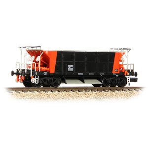 GRAHAM FARISH 377-004 BR YGH 'Sealion' Bogie Hopper Wagon LoadHaul Black & Orange N GAUGE