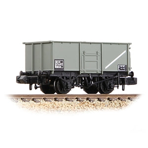 GRAHAM FARISH 377-255B  BR 16T Steel Mineral Wagon BR Grey (TOPS)  N GAUGE