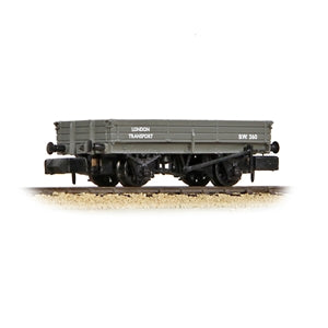 GRAHAM FARISH 377-510  3 Plank Wagon 'London Transport' Grey