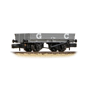 GRAHAM FARISH 377-511  377-511 3 Plank Wagon GCR Grey 3 Plank Wagon GCR Grey
