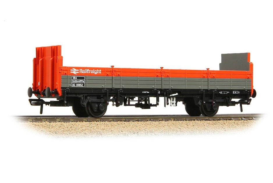 BACHMANN  38-04D BR OBA OPEN WAGON BR RAILFREIGHT RED & GREY OO GAUGE