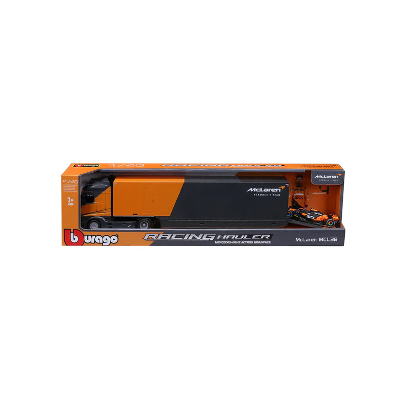 BURAGO 38401 FORMULA 1 RACING MCLAREN TEAM LORRY