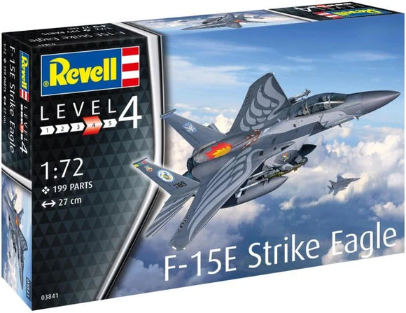 REVELL 3841 F-15E STRIKE EAGLE KIT 1:72 SCALE