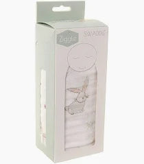 ZIGGLE MUS3863 SWADDLE BUNNIES