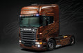 ITALERI 3897 SCANIA R BLACK AMBER Model Kit 1/24 SCALE