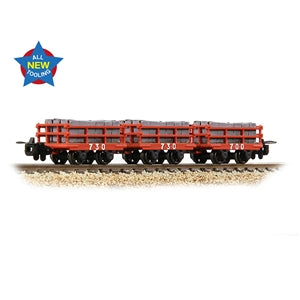 BACHMANN Dinorwic Slate Wagons with sides 3-Pack Grey [WL] 009 SCALE 393-227