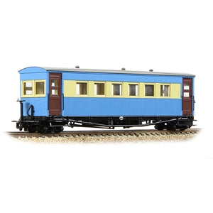 BACHMANN 394-026 Gloucester Bogie Coach Lincolnshire Coast L. R. Blue & Cream OO9 SCALE