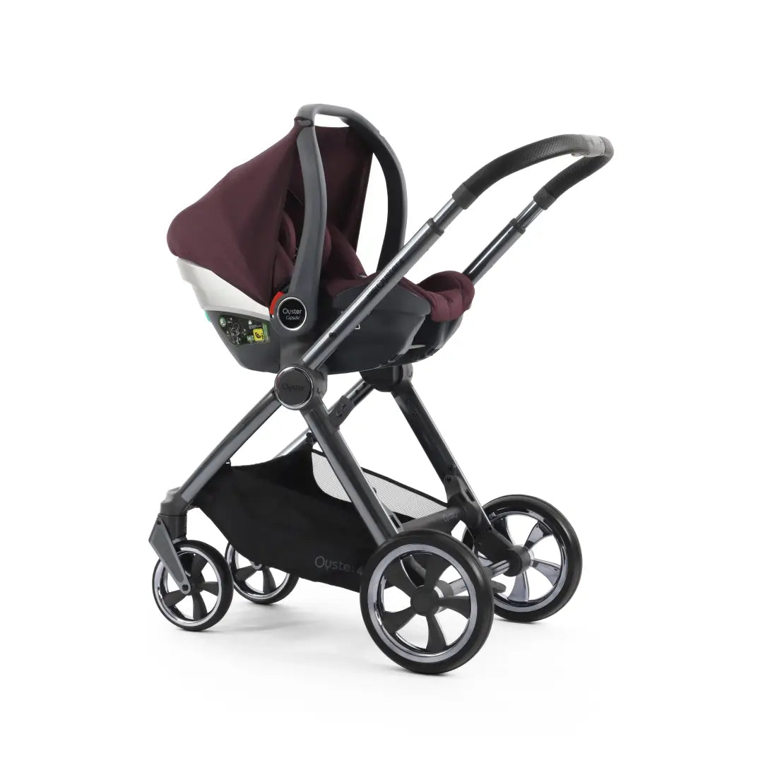 Oyster 4 Luxury Travel System In Mulberry