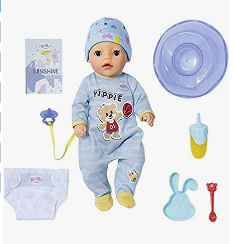 BABY BORN 831977 LITTLE BOY DOLL 36CM
