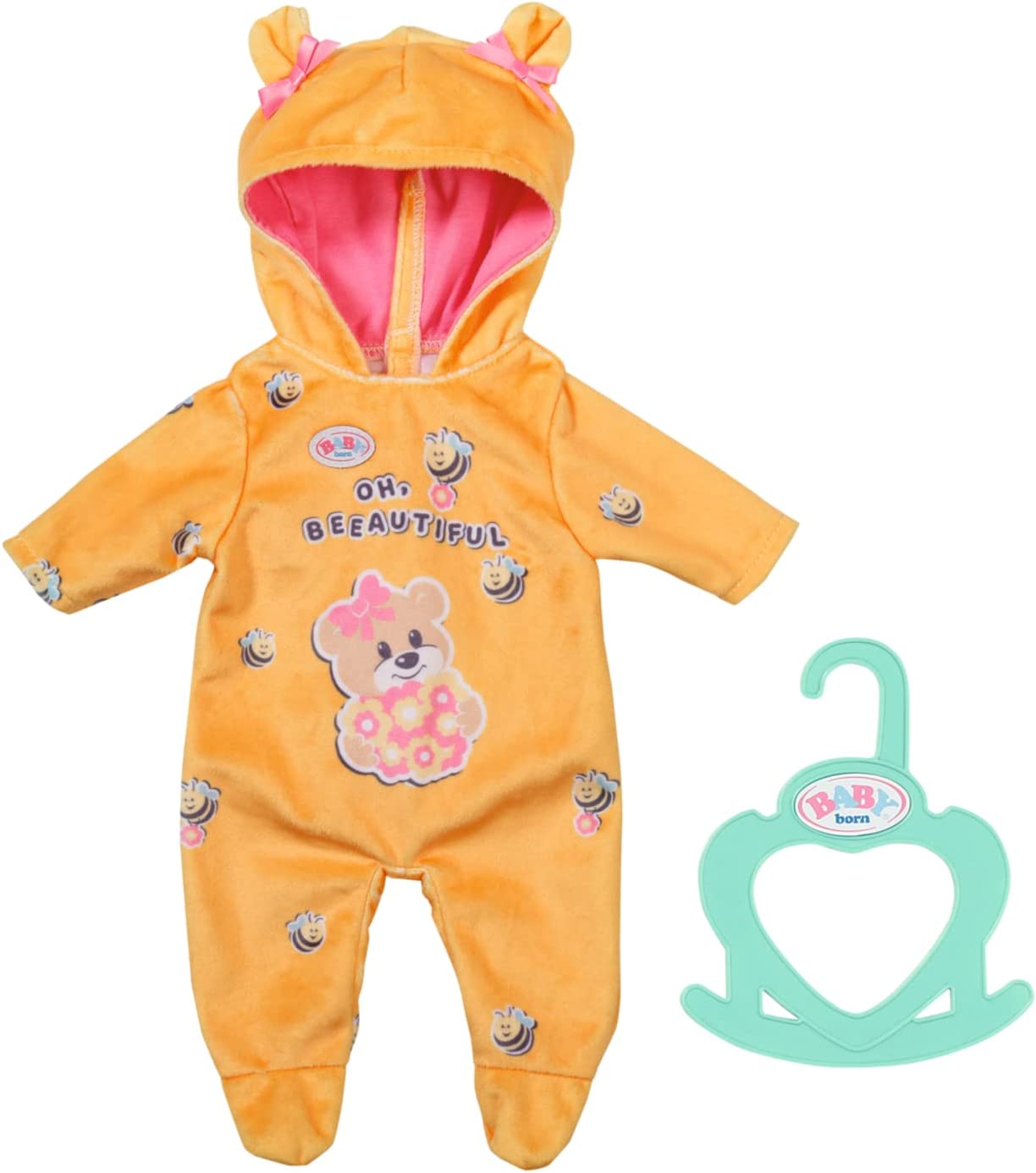 BABY BORN 834619 LITTLE BEAR ONESIE 36CM